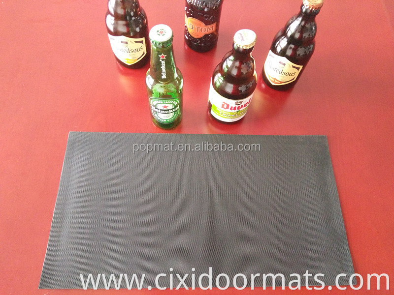 Good Quality Water absorption beer bar runner custom rubber bar mat